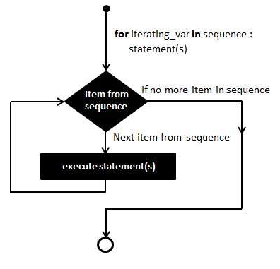 python for loop