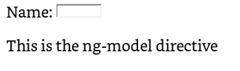 ng-model(Select) Example Output