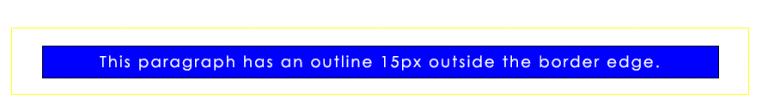 CSS Outline Properties With Example