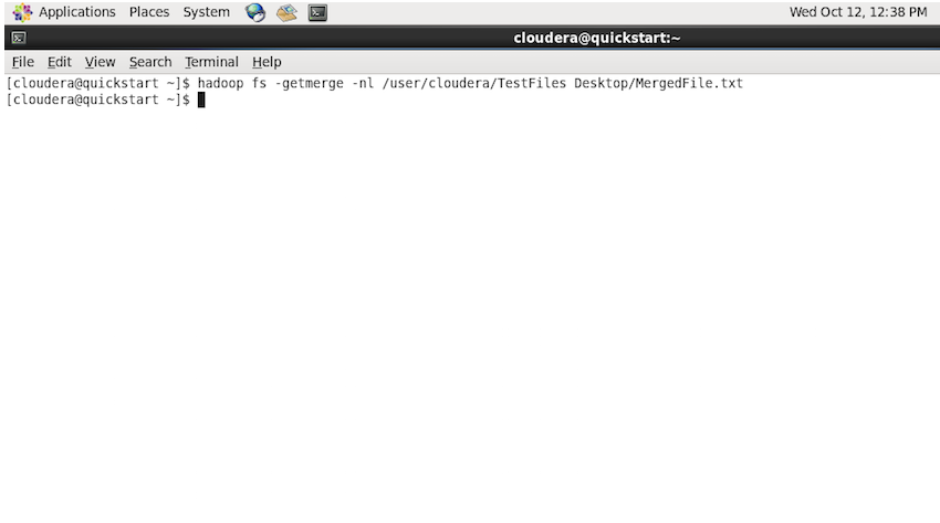 Hadoop getmerge Command