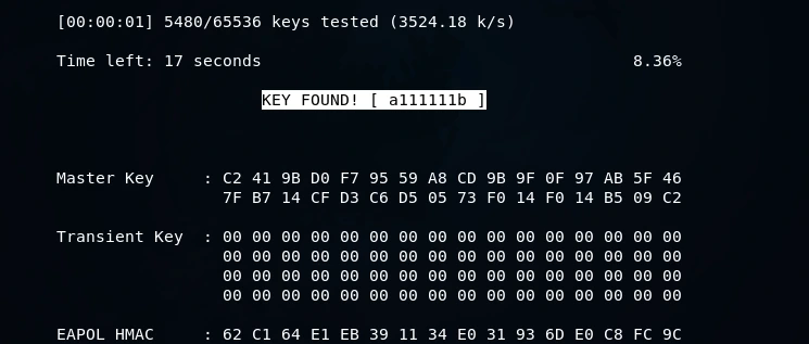 cracking-wordlist-key-found